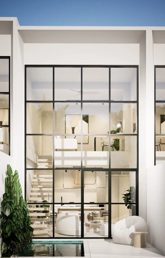 2pokojová vilka v Berawě minimalistická (Canggu)