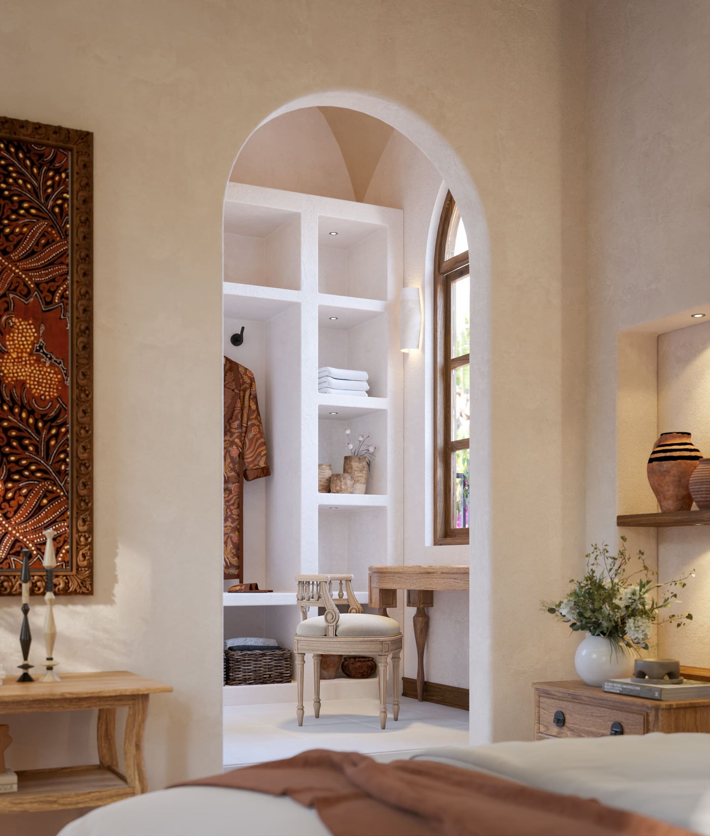 1pokojová Vila s mezaninem u pláže Bingin – 2 patrová, Bali (Uluwatu)