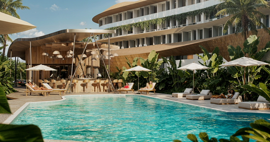 1pokojový Eko Apartmán v Pererenanu (Canggu)