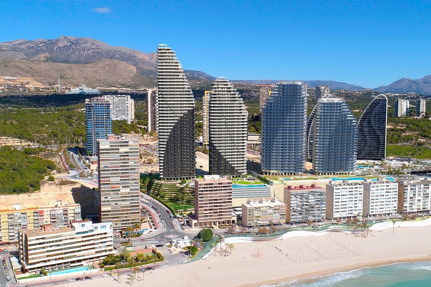 Španělsko Benidorm: Apartmány se středomořským životním stylem a výhledem na moře