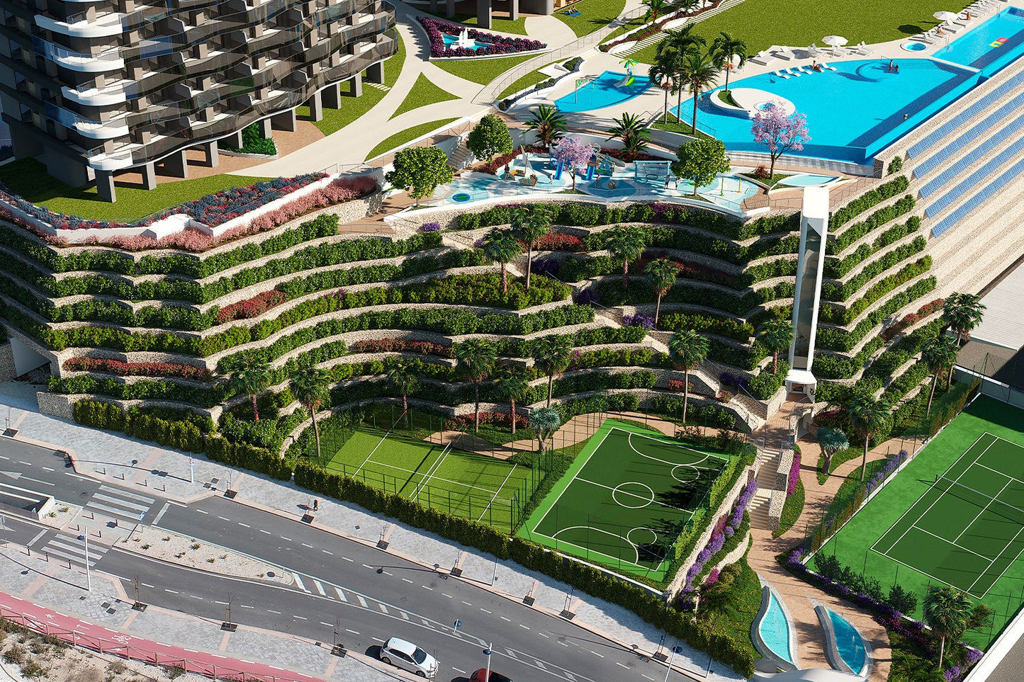 Španělsko Benidorm: Apartmány se středomořským životním stylem a výhledem na moře