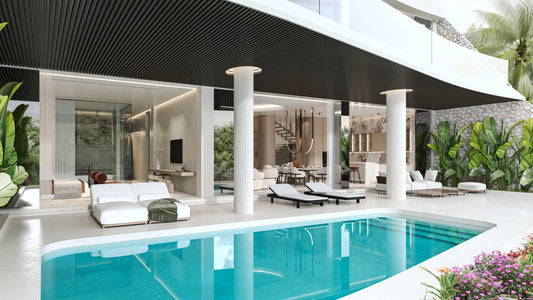 3pokojová vila v Ubudu se soukromým bazénem