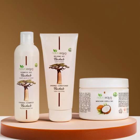 3-Set Hair Extra Nourishing Natural Kit