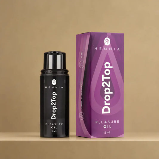 Pleasure Oil with Vibration - Drop2Top