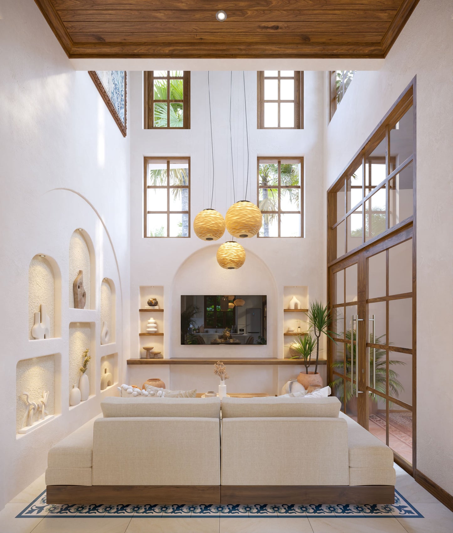 1pokojová Vila u pláže Bingin – 2 patrová, Bali (Uluwatu)