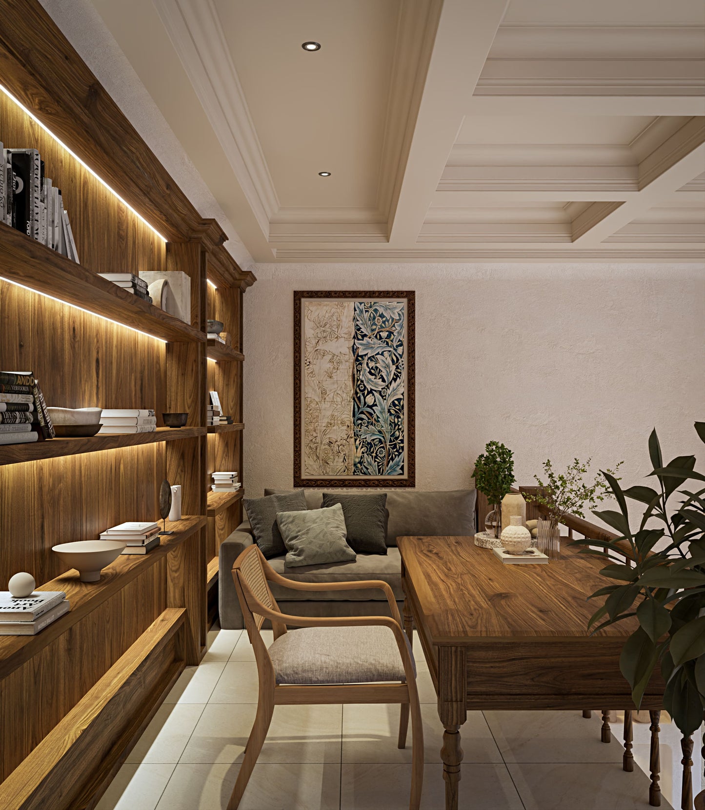 1pokojová Vila s mezaninem u pláže Bingin – 2 patrová, Bali (Uluwatu)