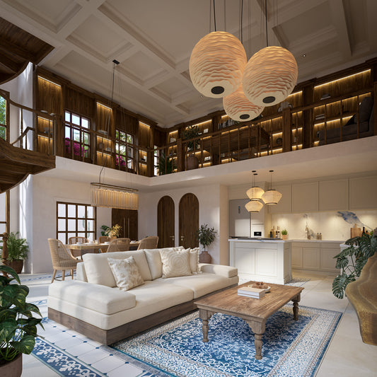 1pokojová Vila s mezaninem u pláže Bingin – 2 patrová, Bali (Uluwatu)