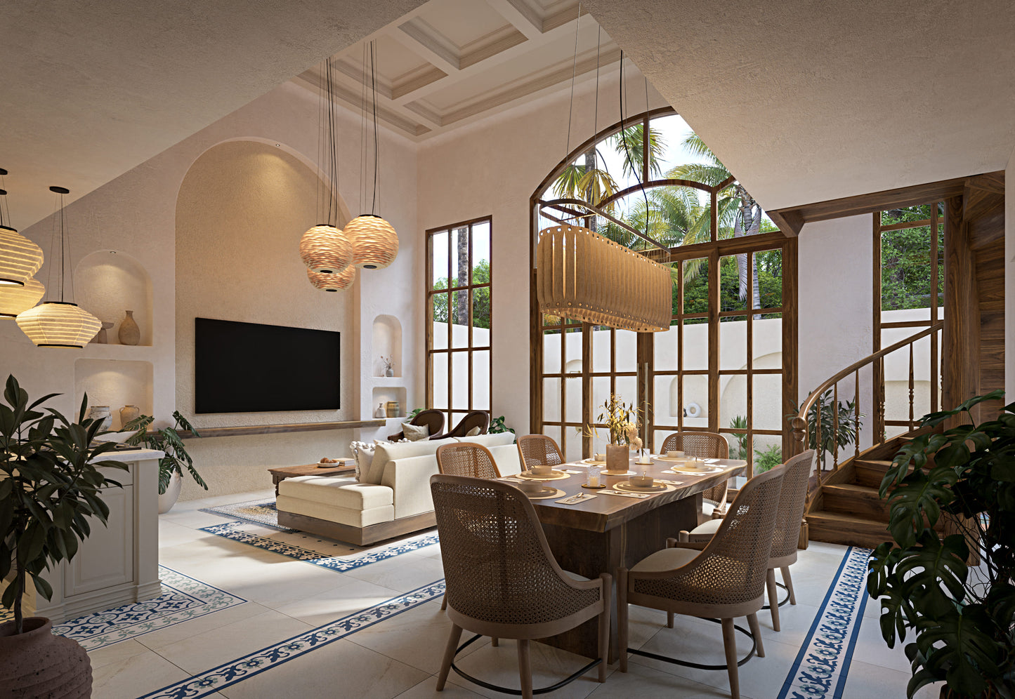 1pokojová Vila s mezaninem u pláže Bingin – 2 patrová, Bali (Uluwatu)