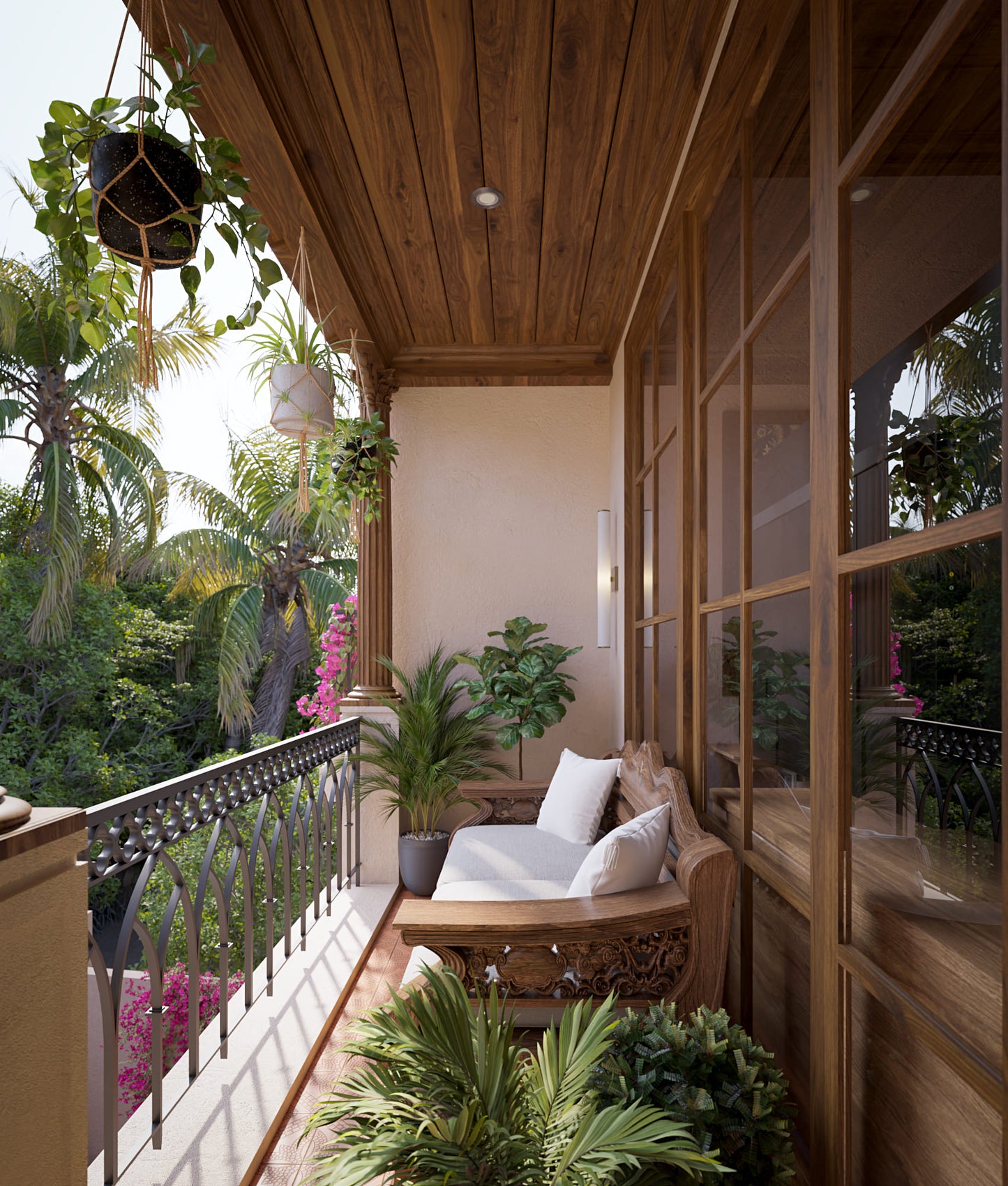 2pokojová Vila u pláže Bingin – 2 patrová, Bali (Uluwatu)