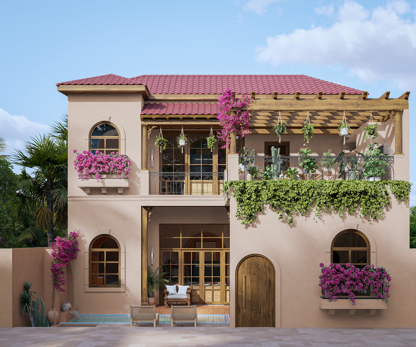 2pokojová Vila u pláže Bingin – 2 patrová, Bali (Uluwatu)