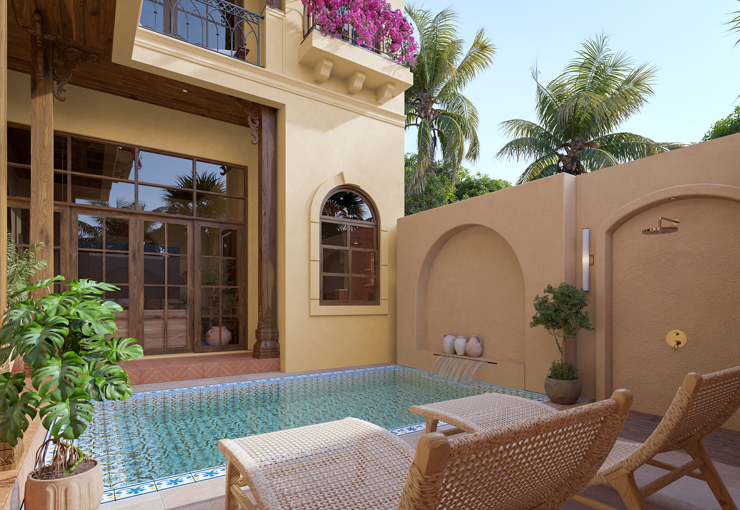 3pokojová Vila u pláže Bingin – 2 patrová, Bali (Uluwatu)