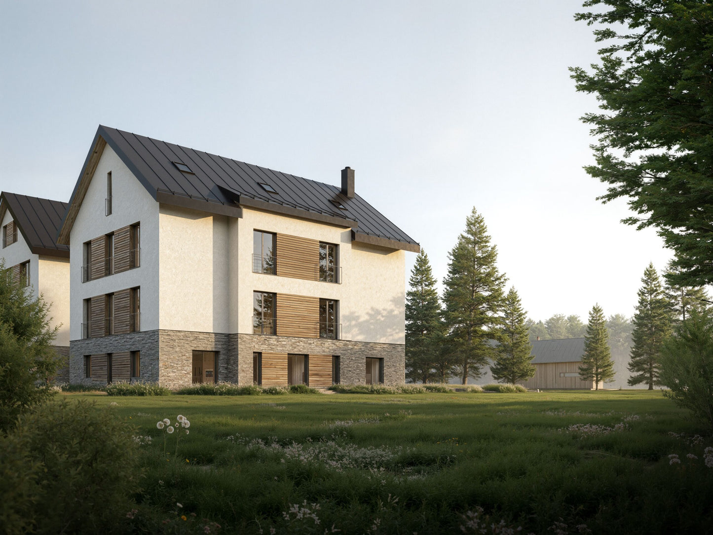 Our 2BR & 3BR Mountain Apartments 50 m from Ski Lift – Plešivec, Czech Republic