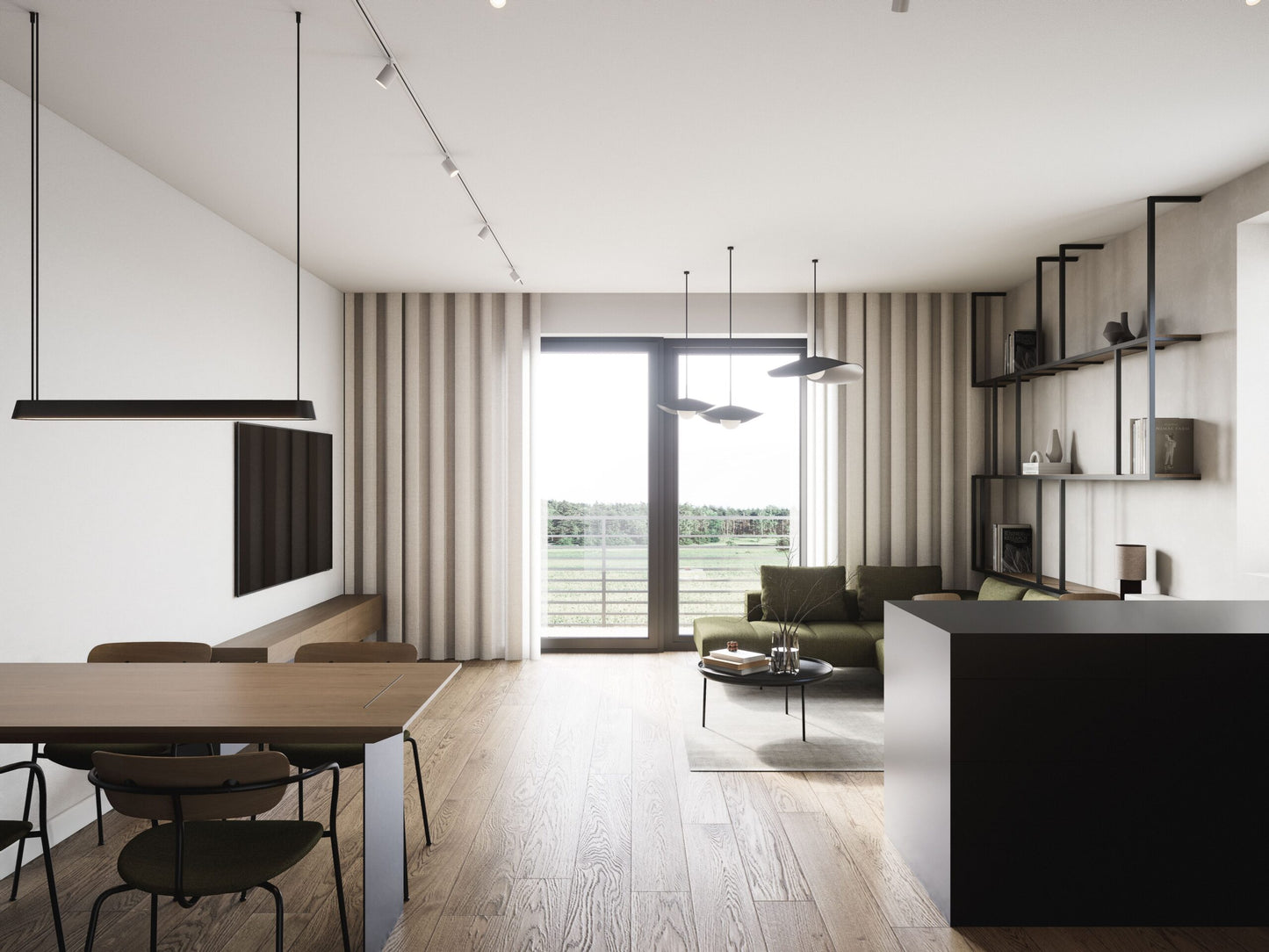 Our 2BR & 3BR Mountain Apartments 50 m from Ski Lift – Plešivec, Czech Republic