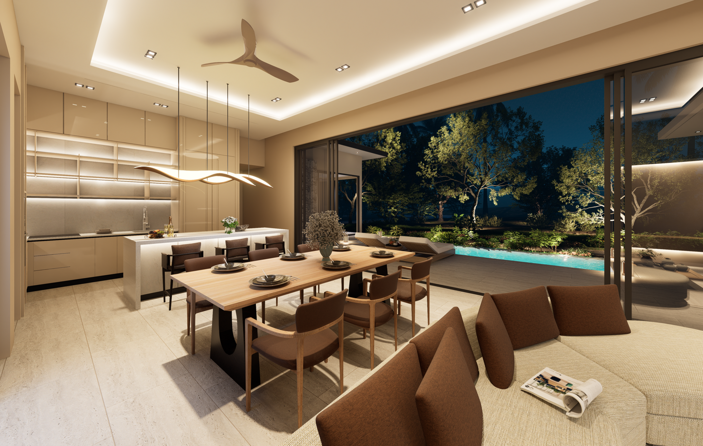 3BR Tropical Pool Villas in Chaweng, Koh Samui
