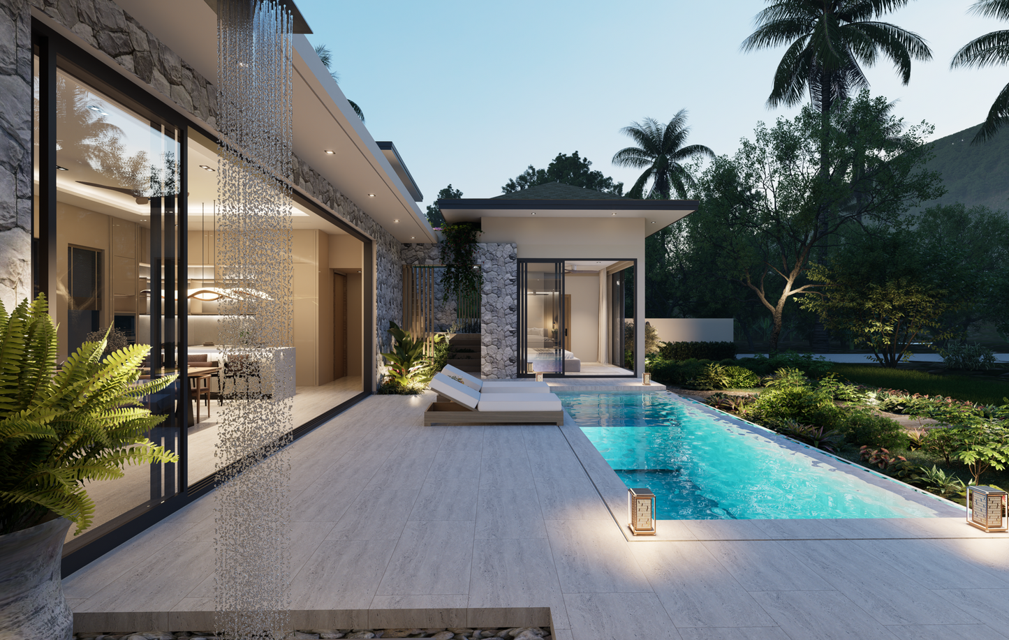 3BR Tropical Pool Villas in Chaweng, Koh Samui