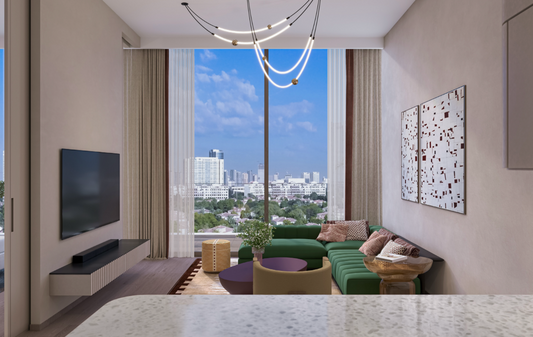 1pokojový Apartmán Urban v Motor City, Dubaj