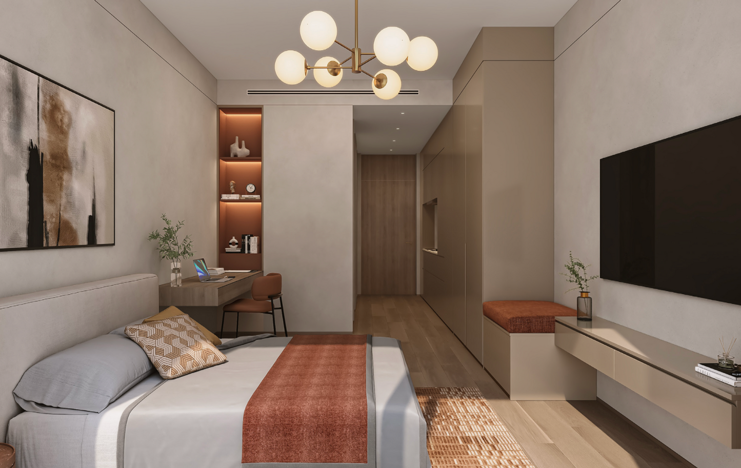 Studio – Urban Apartment v Motor City, Dubaj