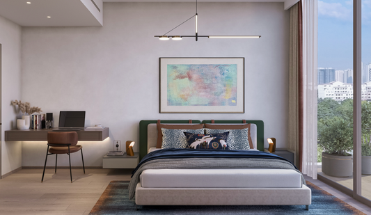 1pokojový Apartmán Urban v Motor City, Dubaj