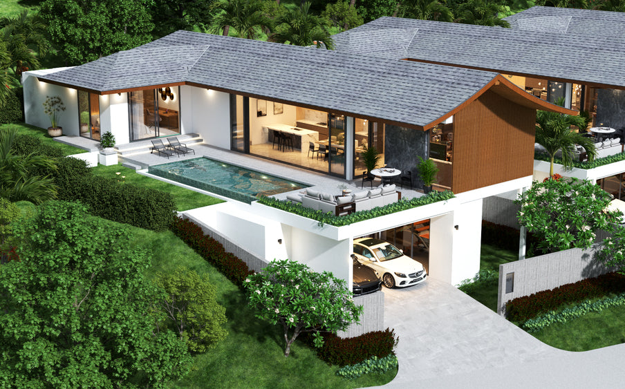 3BR Hillside Pool Villa in Koh Samui (Lamai)