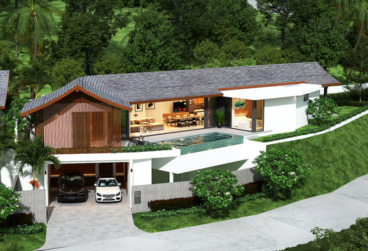 3BR Hillside Pool Villa in Koh Samui (Lamai)