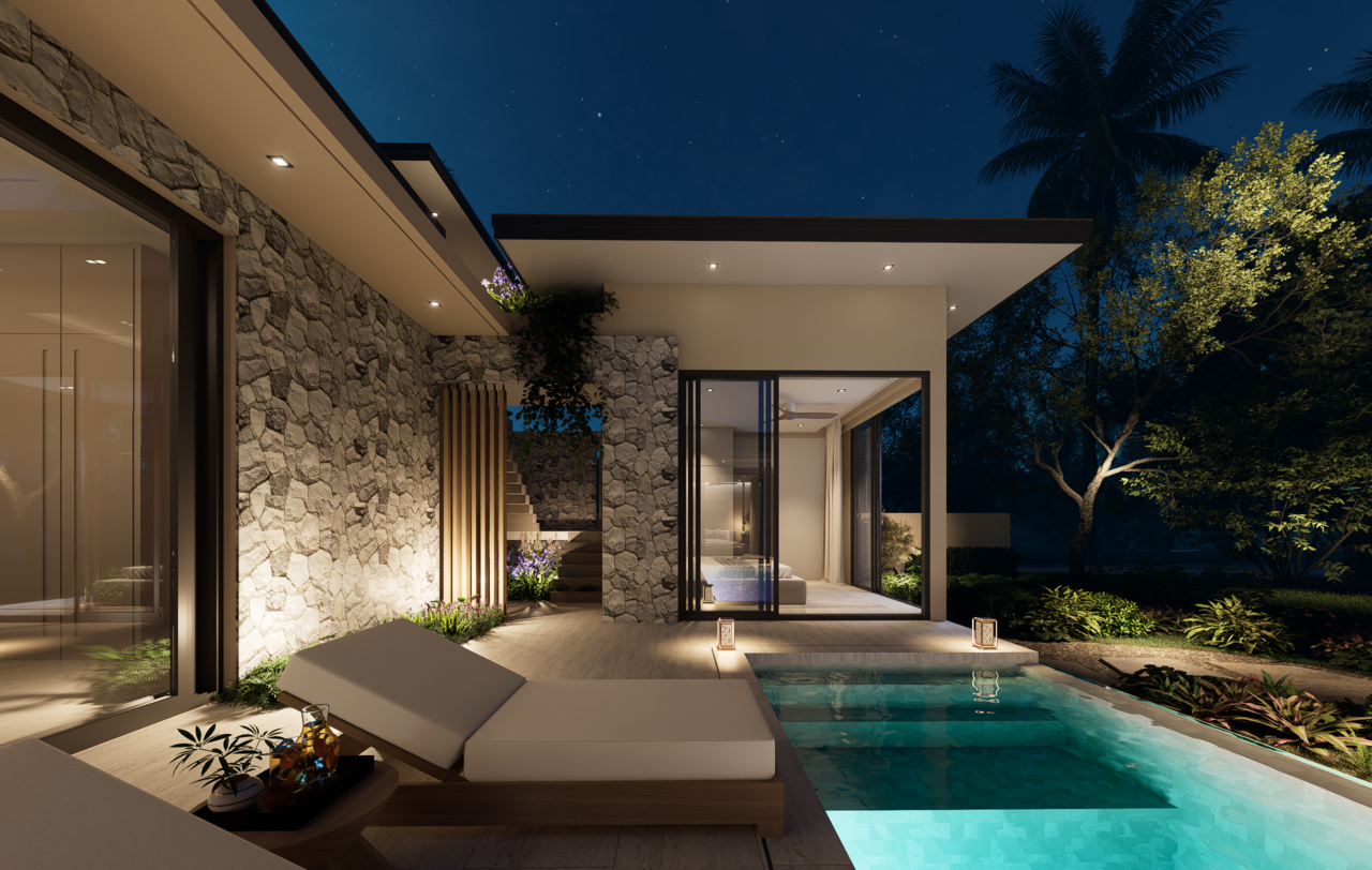 3BR Boutique Pool Villa in Koh Samui (Lamai)