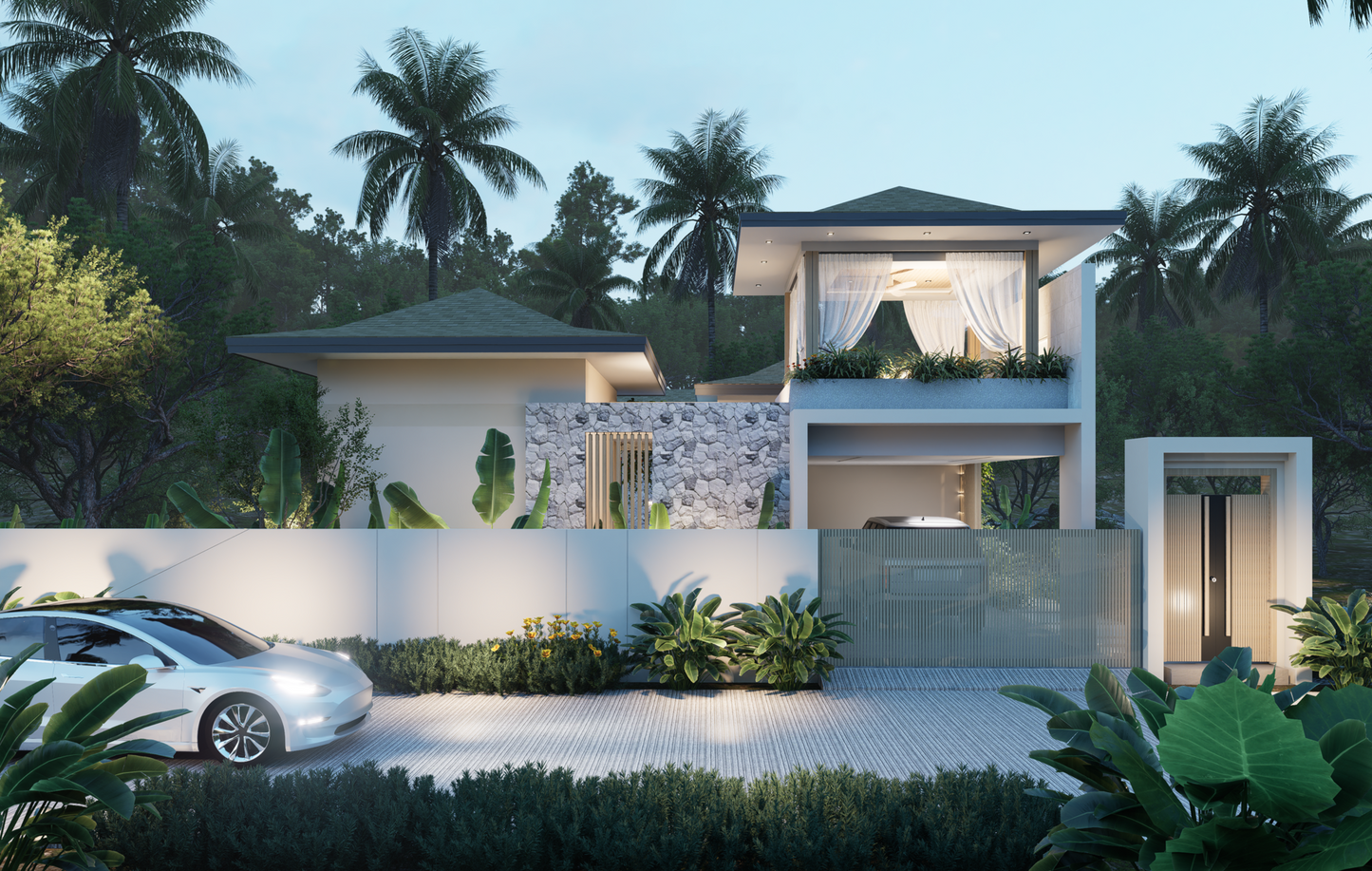 3BR Boutique Pool Villa in Koh Samui (Lamai)