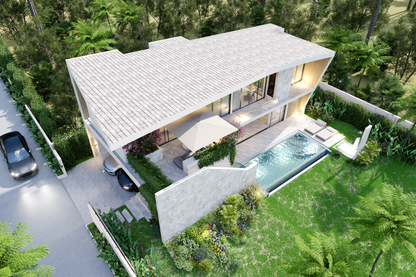 3pokojová luxusní vila s bazénem na Koh Samui (Lamai)