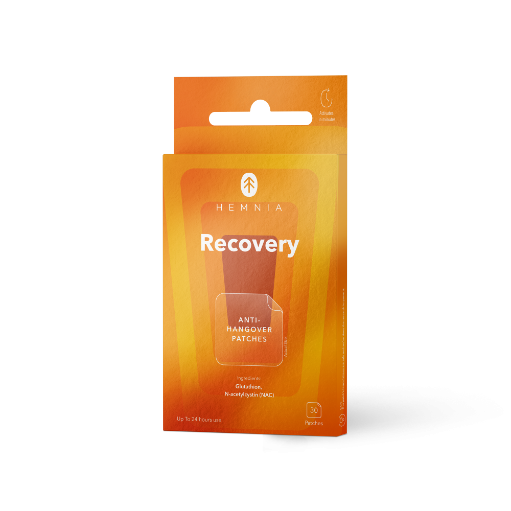 Recovery - Anti hangover patches, 30 pcs