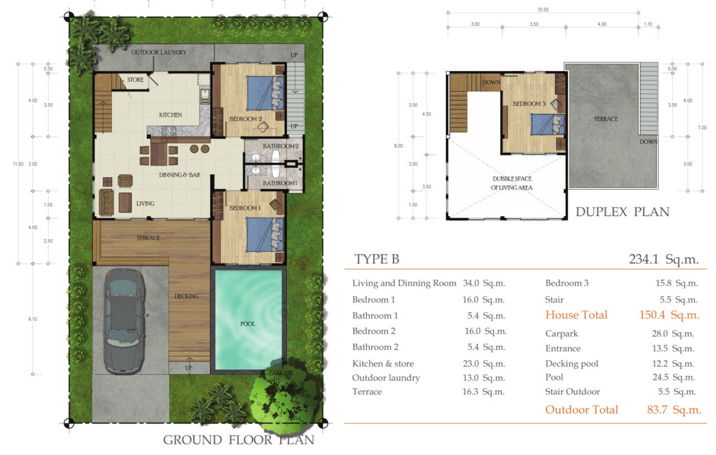 Luxury Hillside Villas in Koh Lanta, Thailand