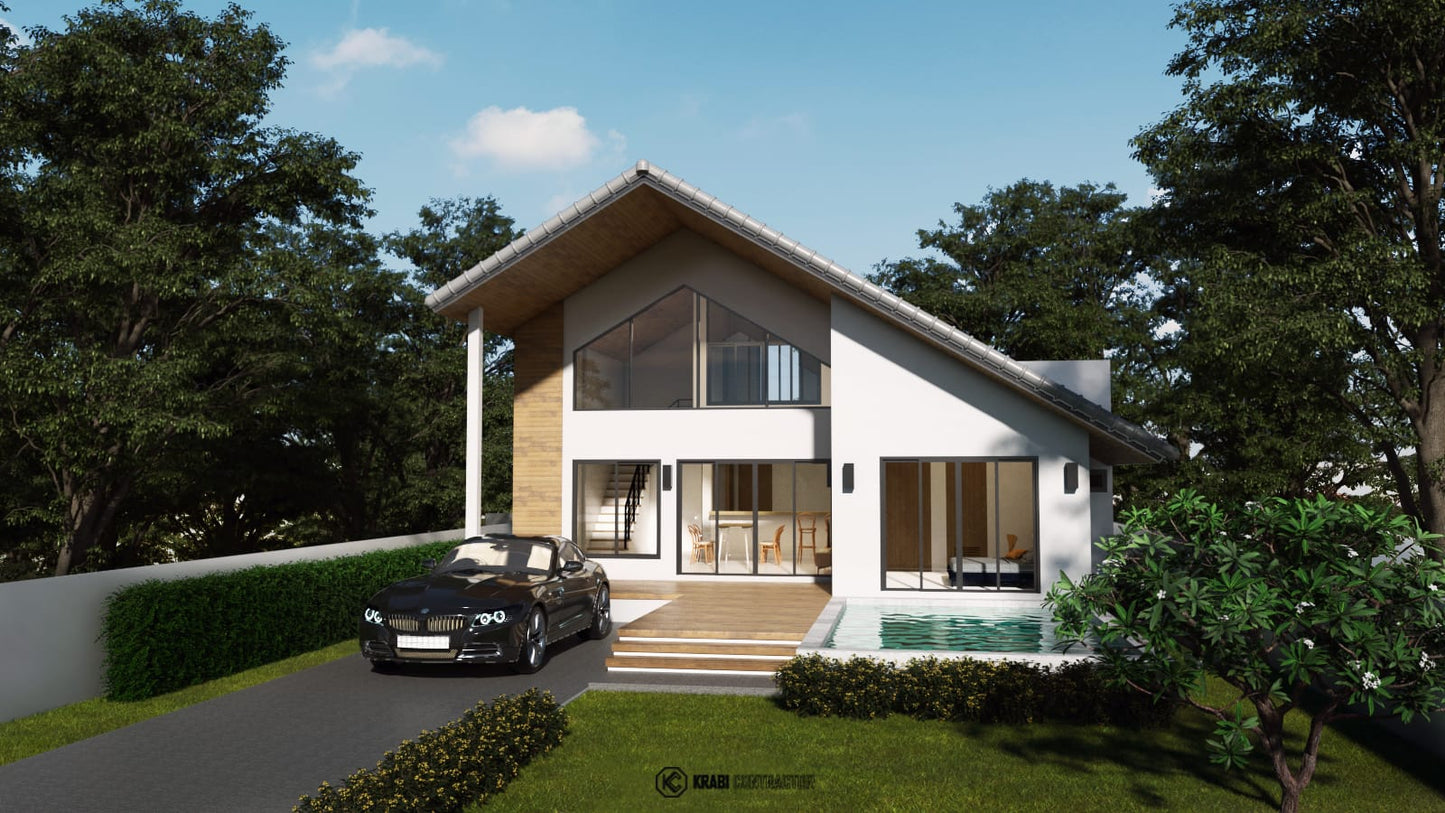 Luxury Hillside Villas in Koh Lanta, Thailand