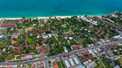 4pokojová luxusní vila s bazénem a výhledem na moře na Koh Samui (Lamai)