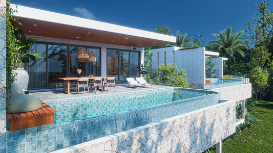 4BR Luxury Sea View Pool Villa in Thailand, Koh Samui (Lamai)