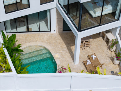 3pokojová Vila u pláže Pandawa – 3 patrová, Bali (Uluwatu)